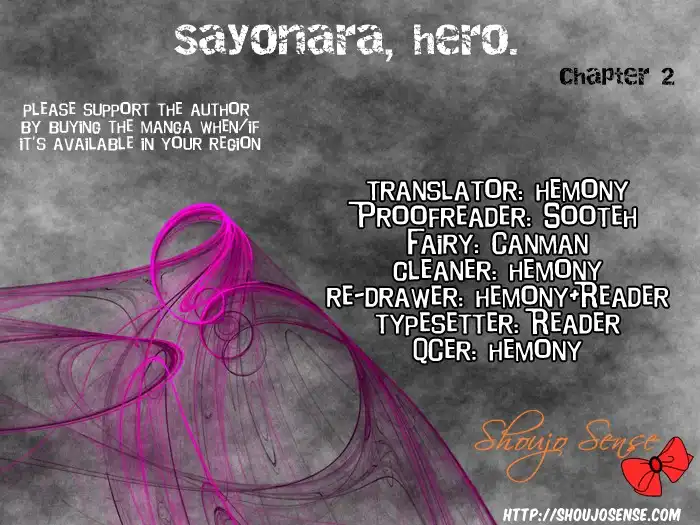 Sayonara, Hero. Chapter 2 1